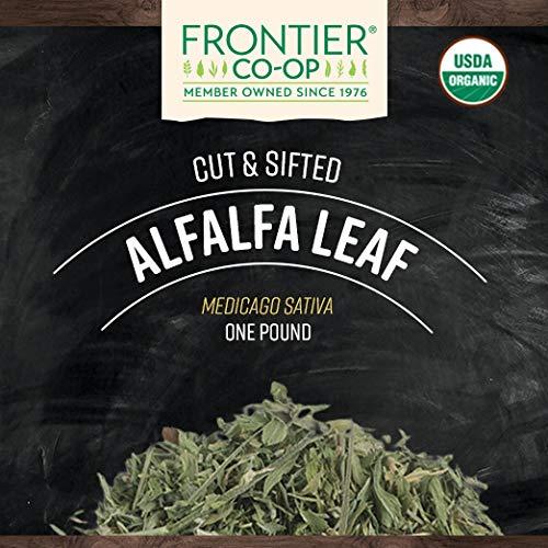 image:imageFRONTIER Organic Cut Sifted Alfalfa Leaf 16 OZ