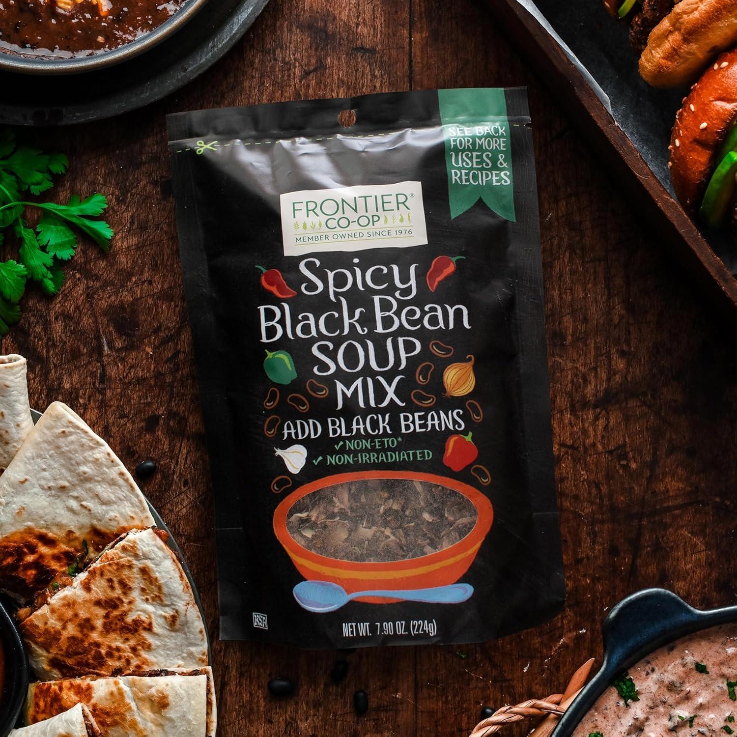 image:imageFrontier Coop Broccoli Cheddar Soup Mix 16 Oz Bulk BagBlack Bean Soup Mix