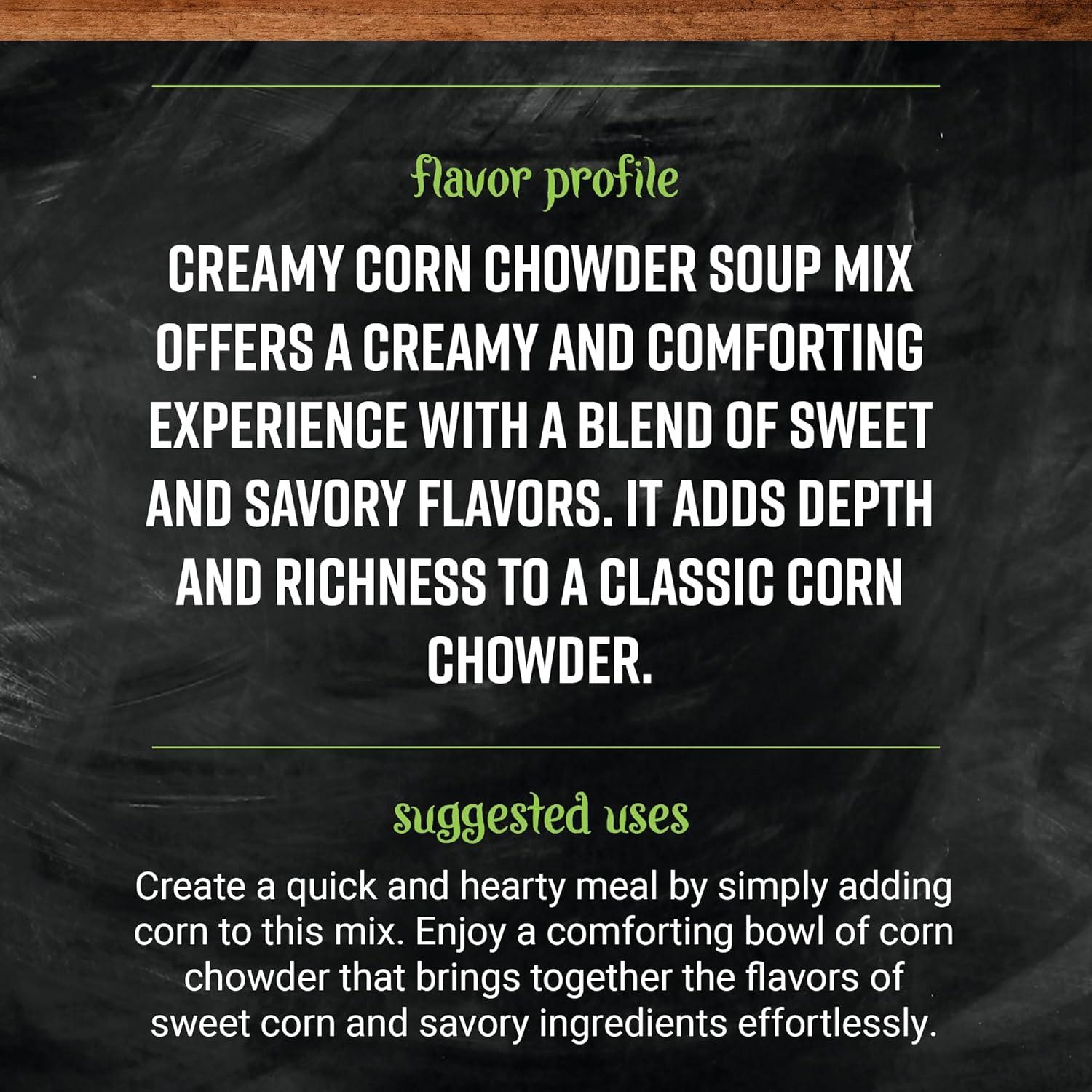 image:imageFrontier Coop Broccoli Cheddar Soup Mix 16 Oz Bulk BagCorn Chowder Soup Mix