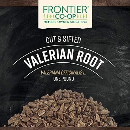 image:imageFrontier Coop Cut amp Sifted Valerian Root Kosher for Valerian Root Tea DIY Supplement Capsules Bedtime Formulas and Sleep Pillows 16 Ounce Pack of 1