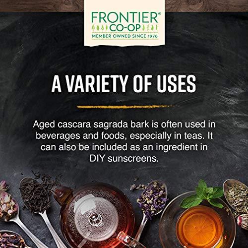 image:imageFrontier Coop Cut and Sifted Wildcrafted Cascara Sagrada Bark 1lb Aged Buckthorn Bark Bulk Wholesale Bag