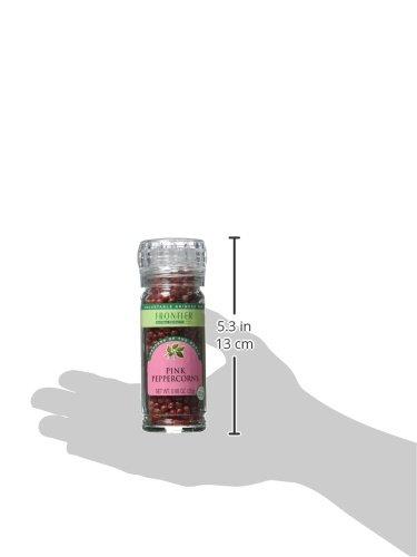 image:imageFrontier Coop Exotic Peppercorn Blend Grinder 169 oz Gourmet Cubeb Grains of Paradise and Black and Pink Peppercorn MedleyPink Peppercorn Grinder