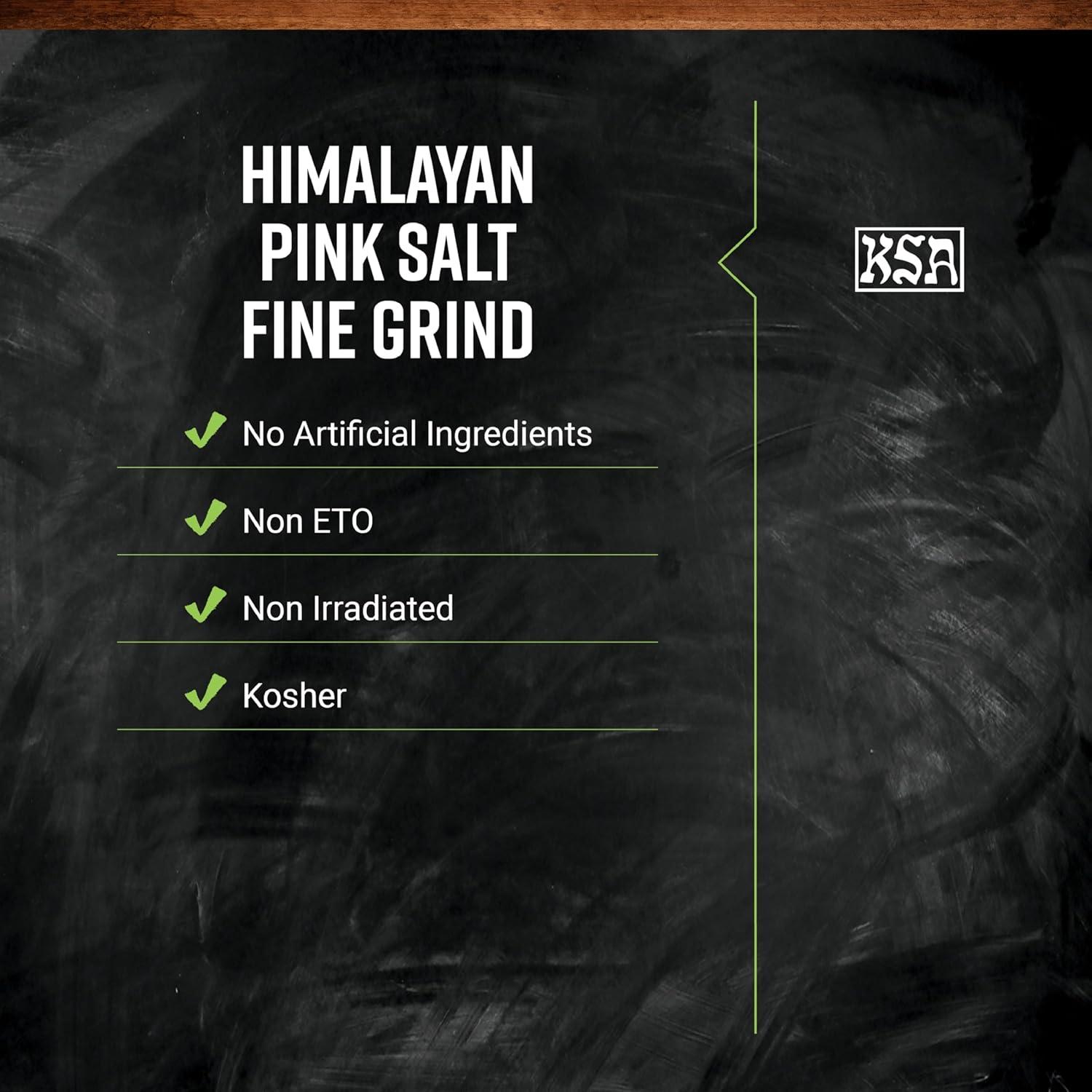image:imageFrontier Coop Fine Ground Himalayan Pink Salt 1pound Bulk Bag HandMined Kosher Non Irradiated Non ETO16 Ounce Pack of 2