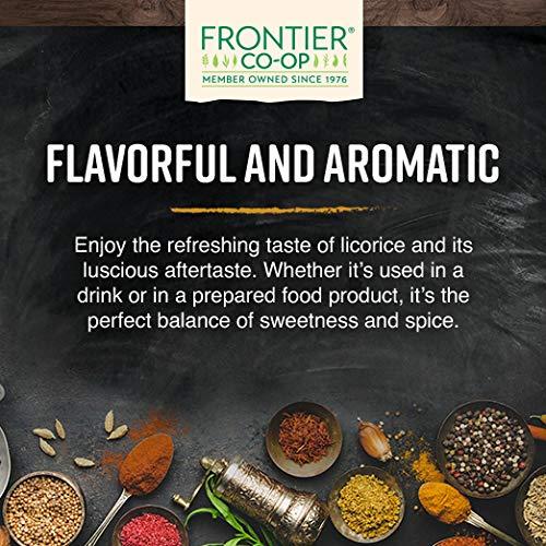 image:imageFrontier Coop Licorice Root Cut and Sifted Certified Organic Kosher 1 lb Bulk Bag Glycyrrhiza species
