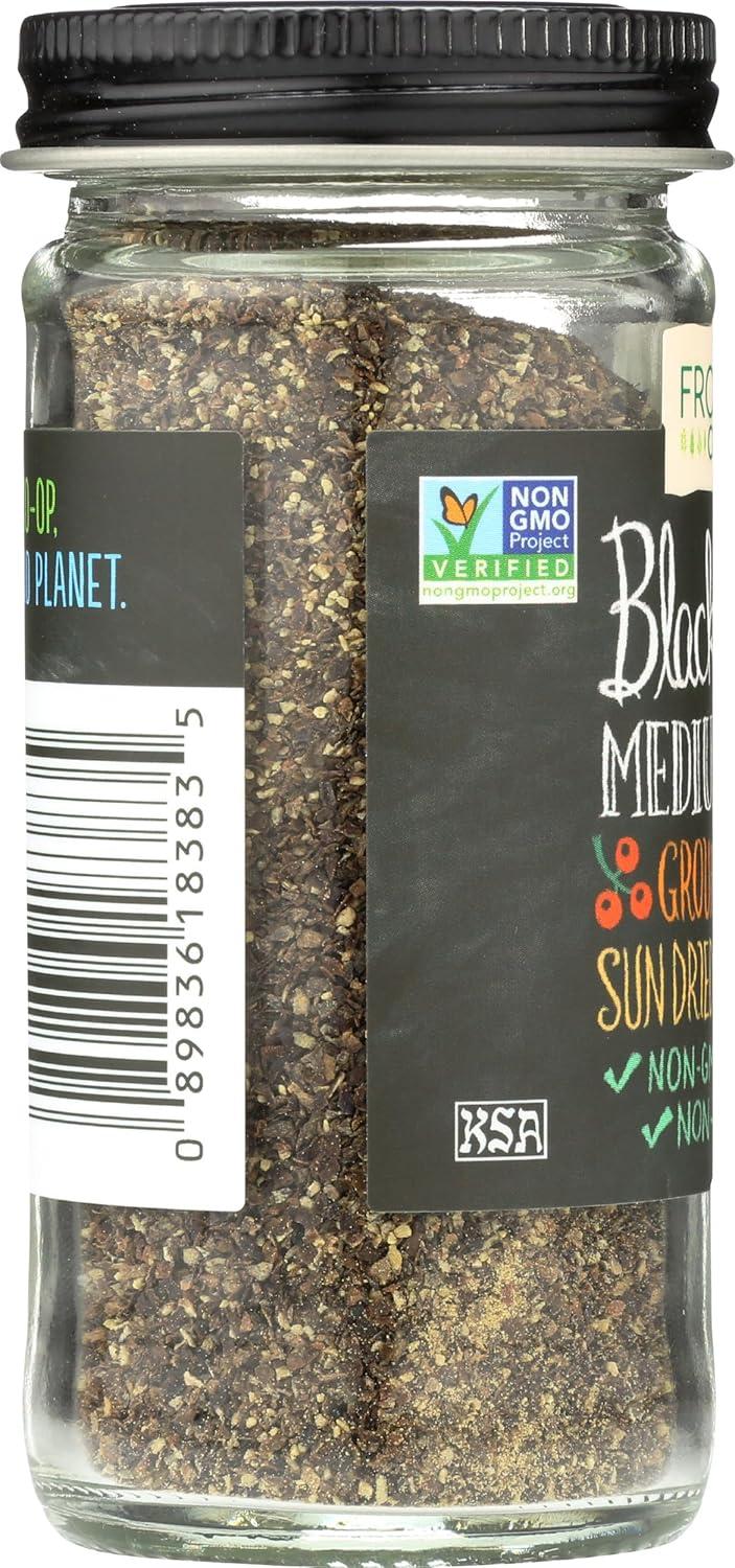 image:imageFrontier Coop Medium Ground Black Pepper 1pound Bulk Bag Fullbodied Flavor and Aroma KosherMedium Ground Black Pepper