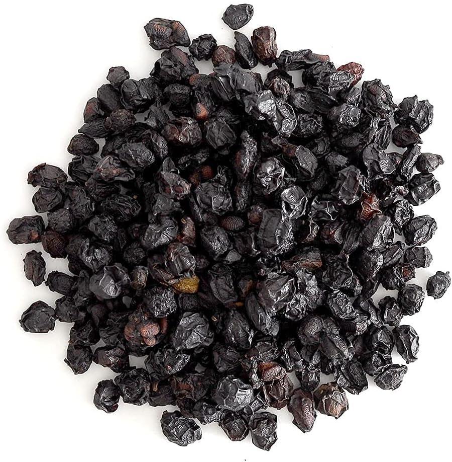 image:imageFrontier Coop Organic Dried Elderberries European Whole NonGMO Elderberry Berries Dried For Tea Immune Support Kosher 16 Ounce Pack of 1Natural Elderberry Organic
