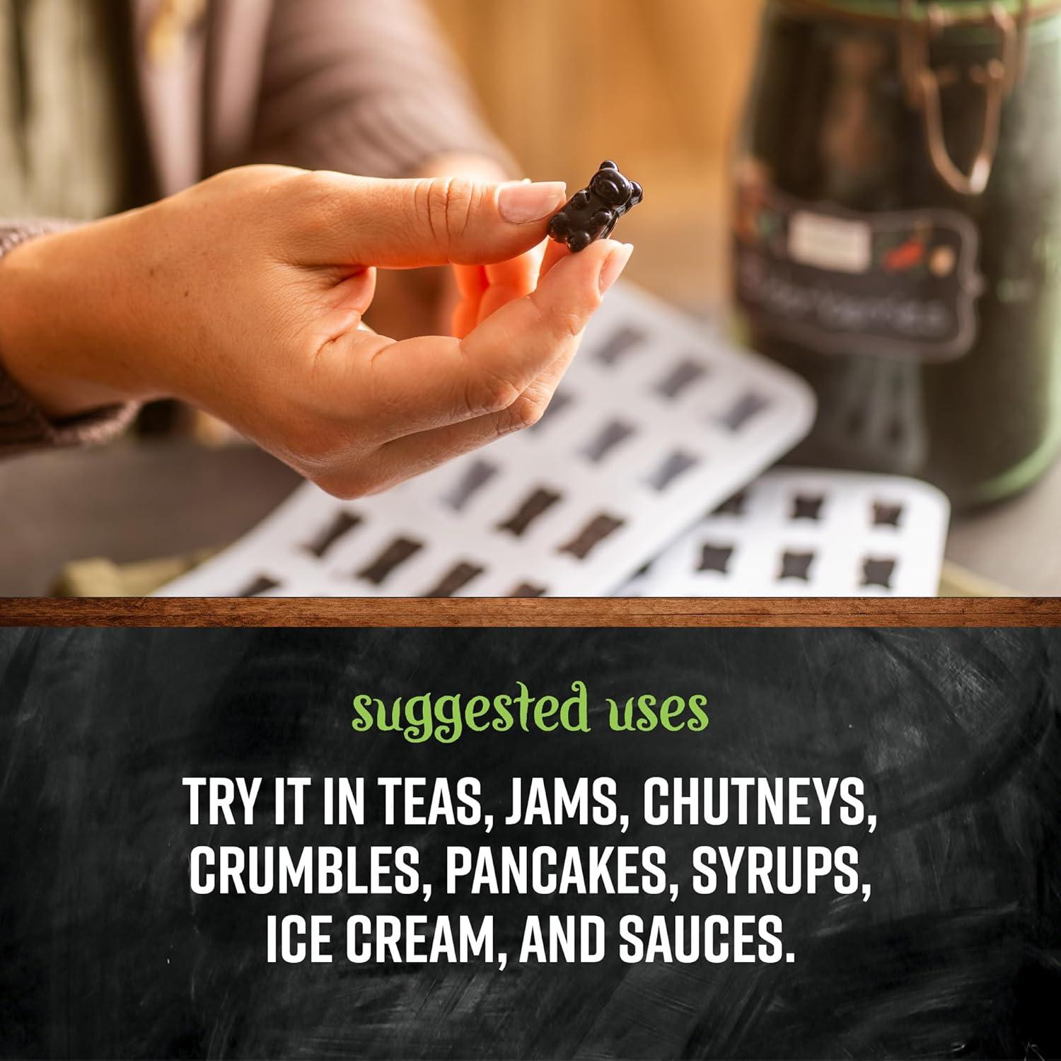 image:imageFrontier Coop Organic Dried Elderberries European Whole NonGMO Elderberry Berries Dried For Tea Immune Support Kosher 16 Ounce Pack of 1Natural Elderberry Organic