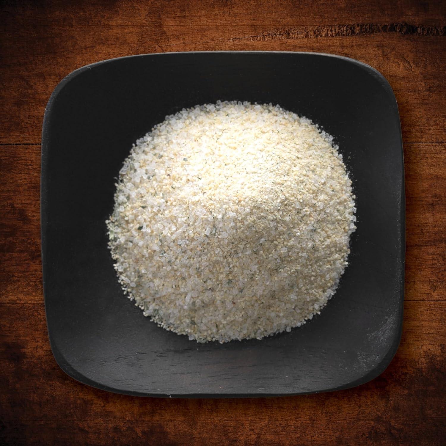 image:imageFrontier Coop Organic Garlic Salt with Parsley 1lb Bulk Bag Coarse Grind Natural Garlic Salt Seasoning for Meat Vegetables Soups amp More Kosher