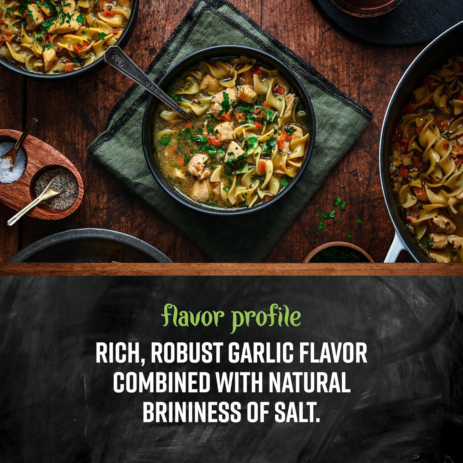 image:imageFrontier Coop Organic Garlic Salt with Parsley 1lb Bulk Bag Coarse Grind Natural Garlic Salt Seasoning for Meat Vegetables Soups amp More Kosher