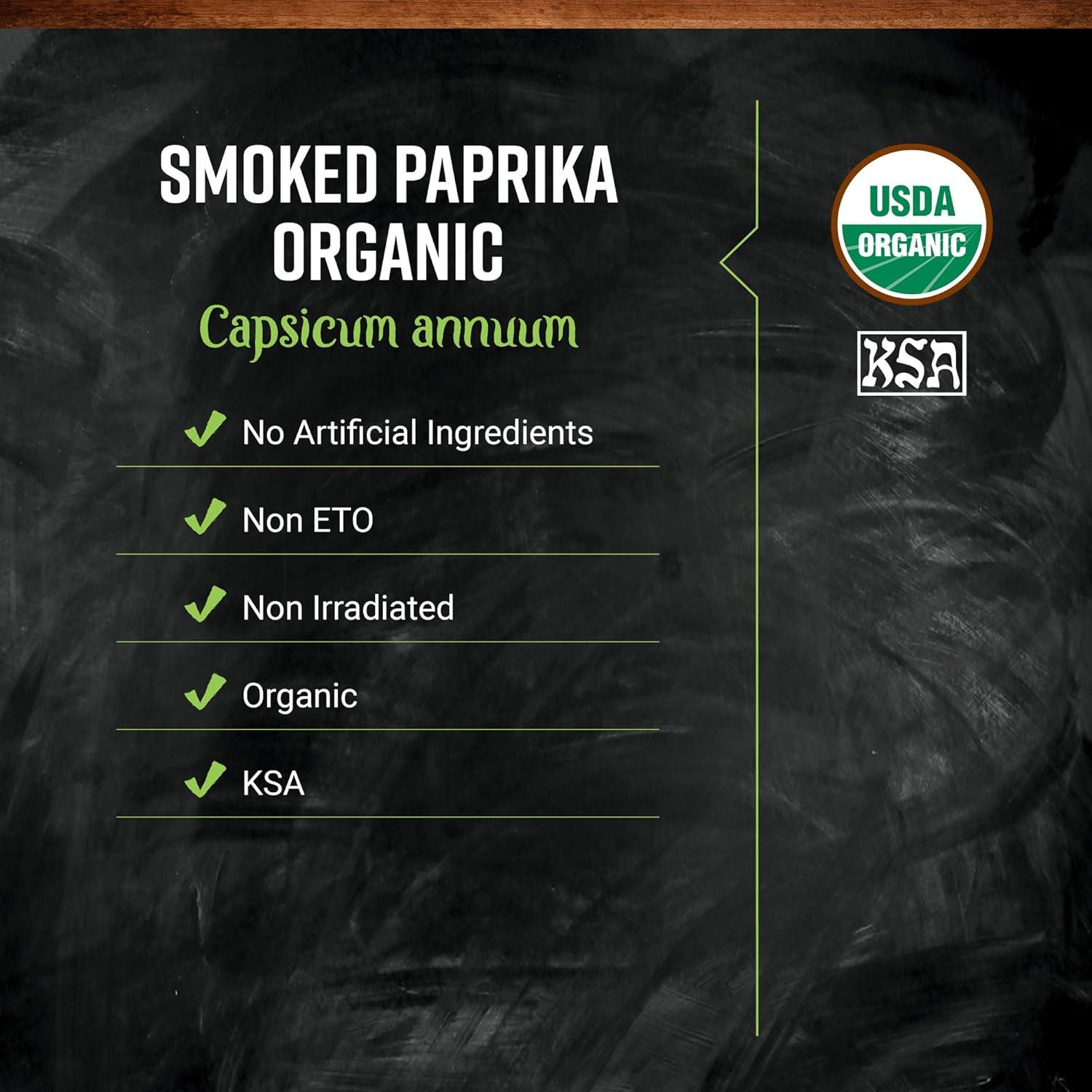 image:imageFrontier Coop Organic Ground Smoked Paprika 1lb Bulk Bag Spanish Paprika Powder Seasoning Restaurant SupplySmoked Paprika Organic