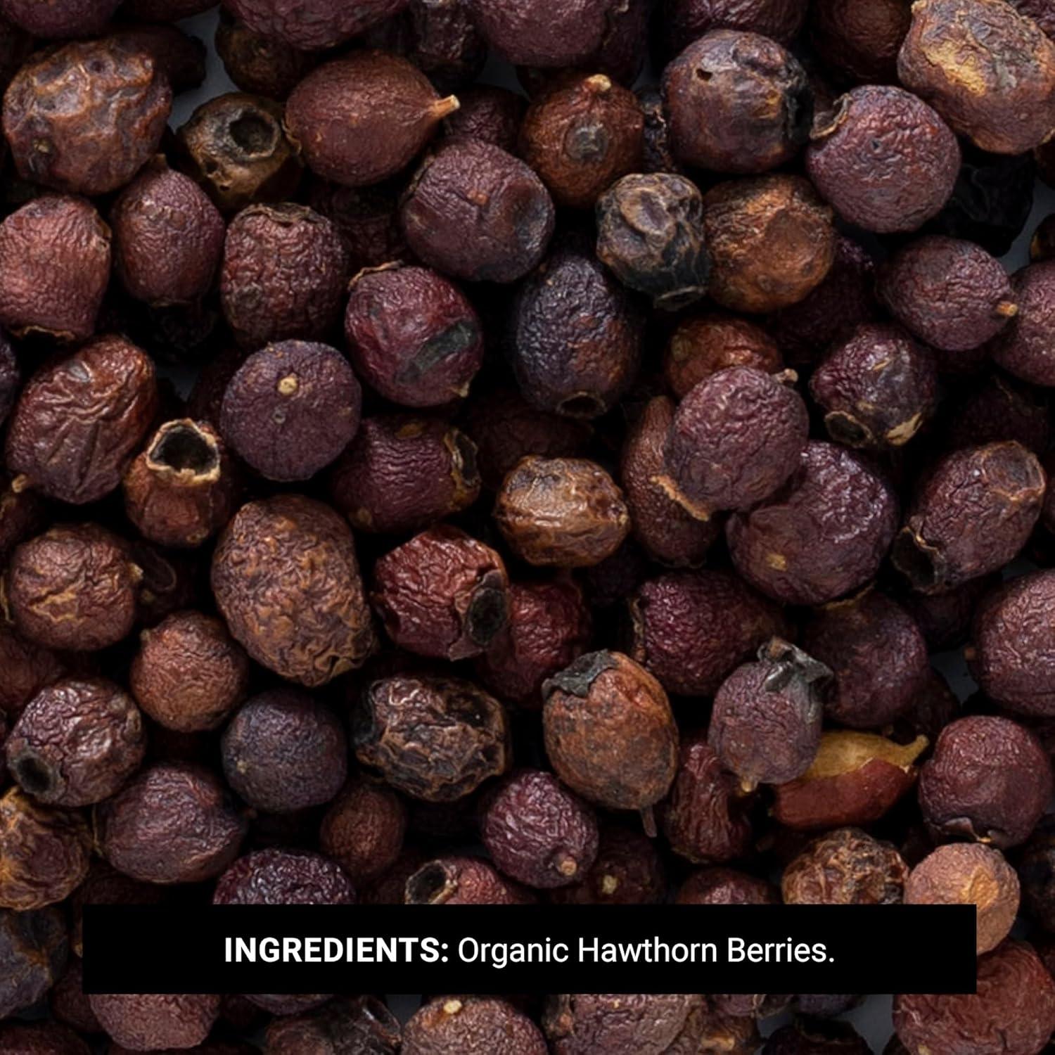 image:imageFrontier Coop Organic Hawthorn Berries Whole For Hawthorn Berry Tea Kosher 16 Ounce Pack of 1
