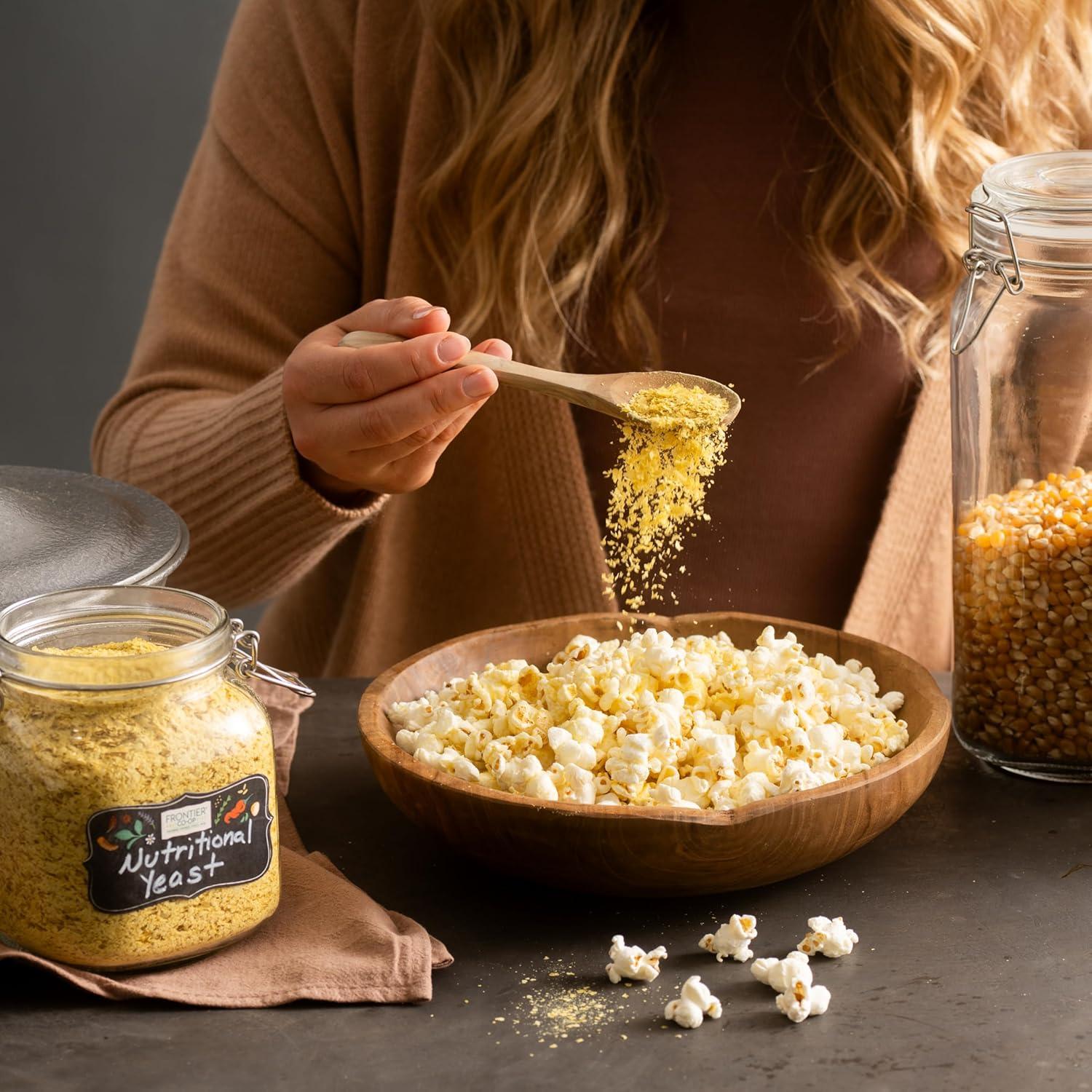 image:imageFrontier Coop Organic Nutritional Yeast Flakes 16 Oz Bulk Bag Essential B Vitamins NonIrradiated Kosher Yeast Parmesan Cheese SubstituteOrganic Nutritional Yeast