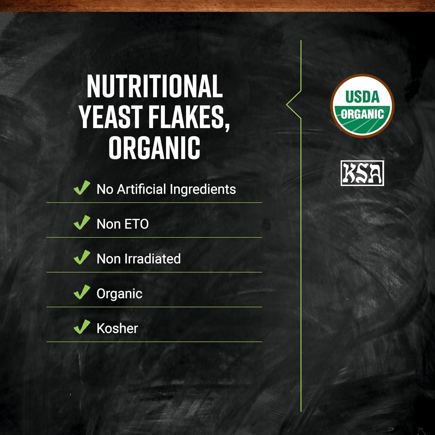 image:imageFrontier Coop Organic Nutritional Yeast Flakes 16 Oz Bulk Bag Essential B Vitamins NonIrradiated Kosher Yeast Parmesan Cheese SubstituteOrganic Nutritional Yeast
