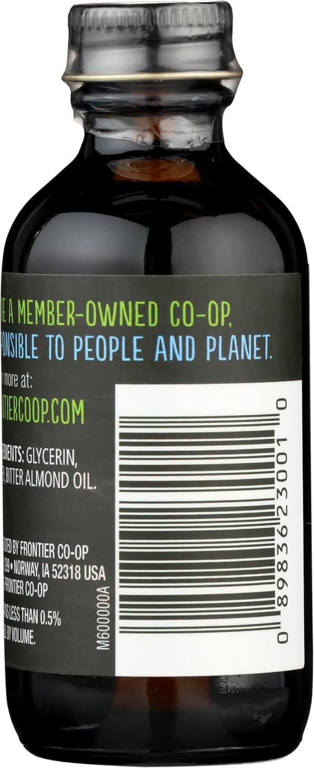 image:imageFrontier Coop Organic Peppermint Flavor 2 Ounce Glass Jar NonAlcoholic Great for Baking Coffee and MoreAlmond Flavor