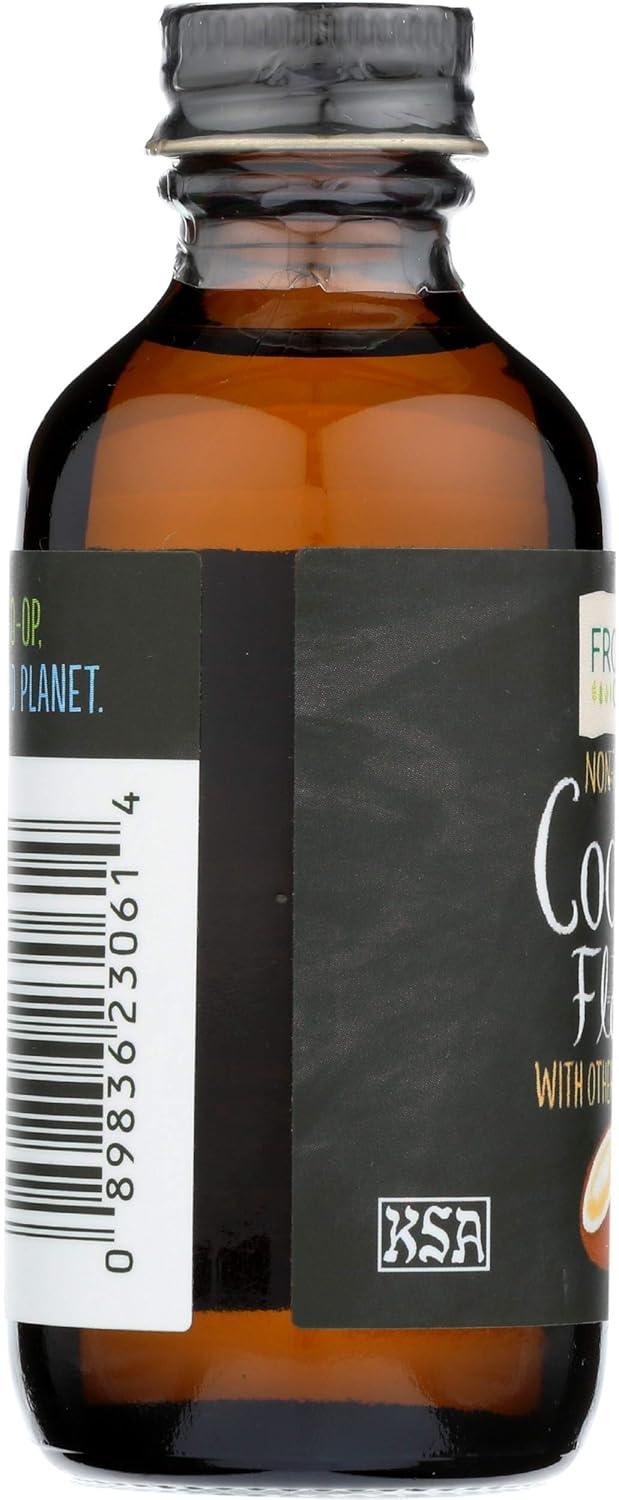 image:imageFrontier Coop Organic Peppermint Flavor 2 Ounce Glass Jar NonAlcoholic Great for Baking Coffee and MoreCoconut