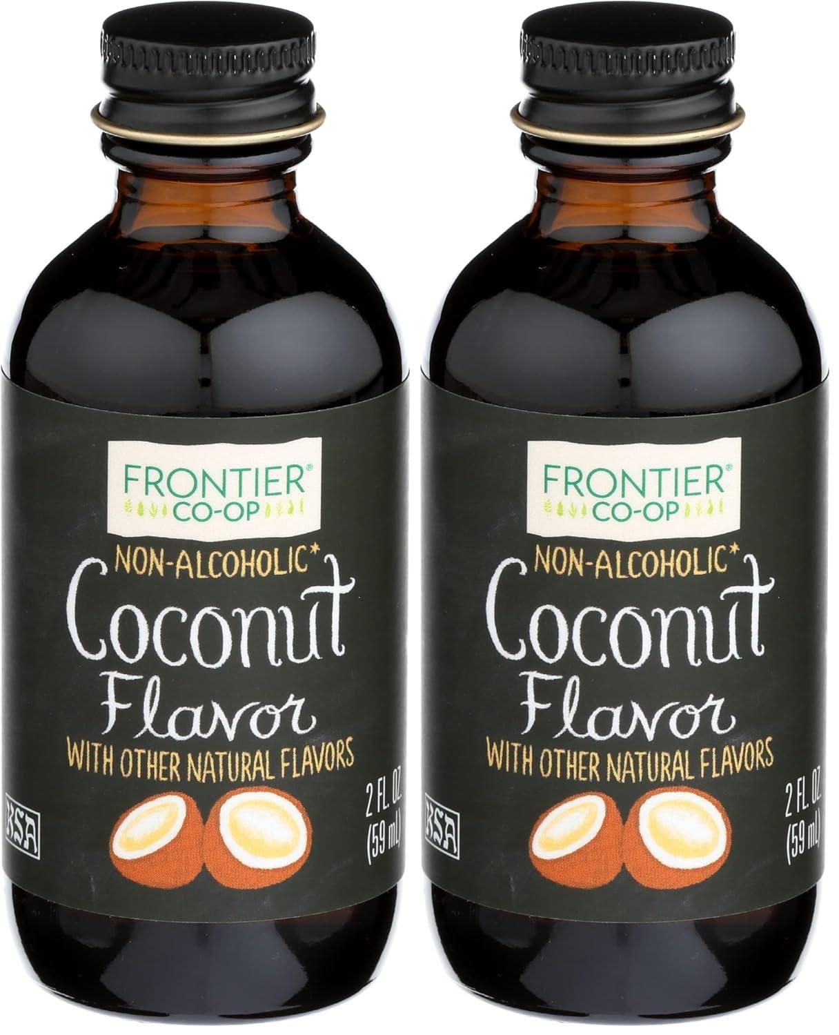 image:imageFrontier Coop Organic Peppermint Flavor 2 Ounce Glass Jar NonAlcoholic Great for Baking Coffee and MoreCoconut