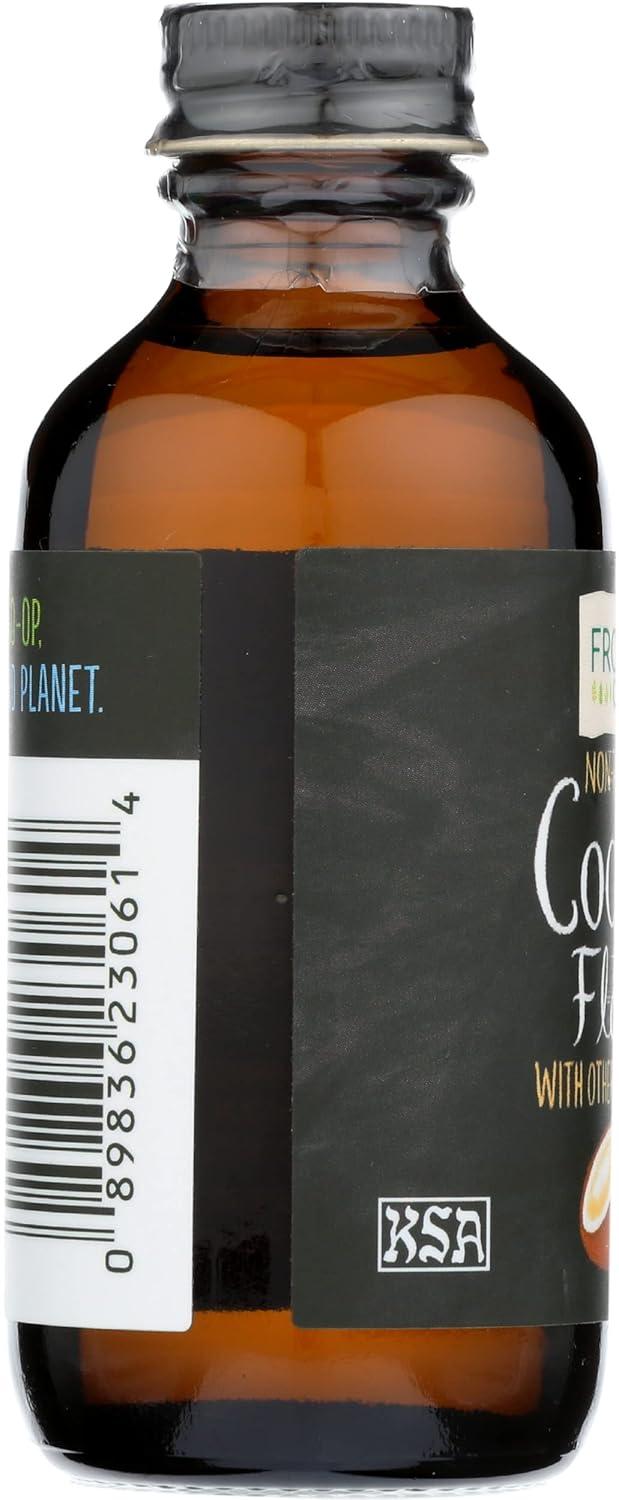 image:imageFrontier Coop Organic Peppermint Flavor 2 Ounce Glass Jar NonAlcoholic Great for Baking Coffee and MoreCoconut