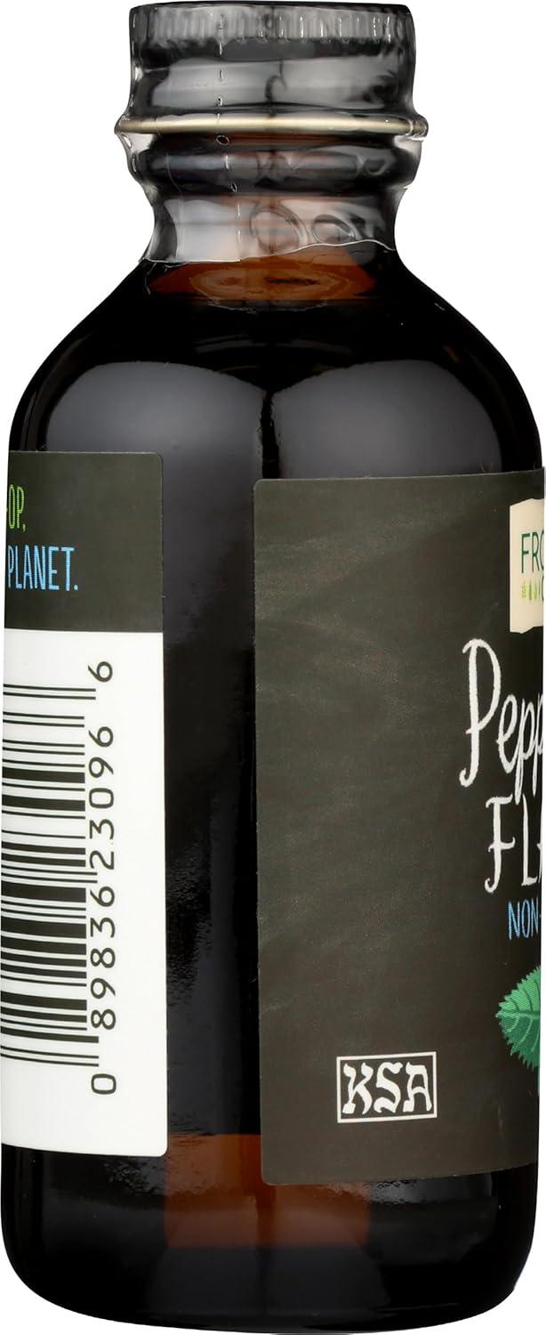 image:imageFrontier Coop Organic Peppermint Flavor 2 Ounce Glass Jar NonAlcoholic Great for Baking Coffee and MorePeppermint Flavor