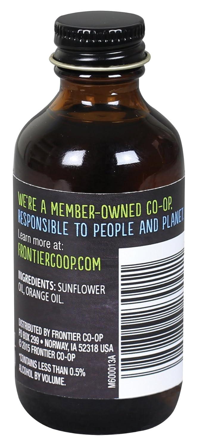 image:imageFrontier Coop Organic Peppermint Flavor 2 Ounce Glass Jar NonAlcoholic Great for Baking Coffee and Moreorange