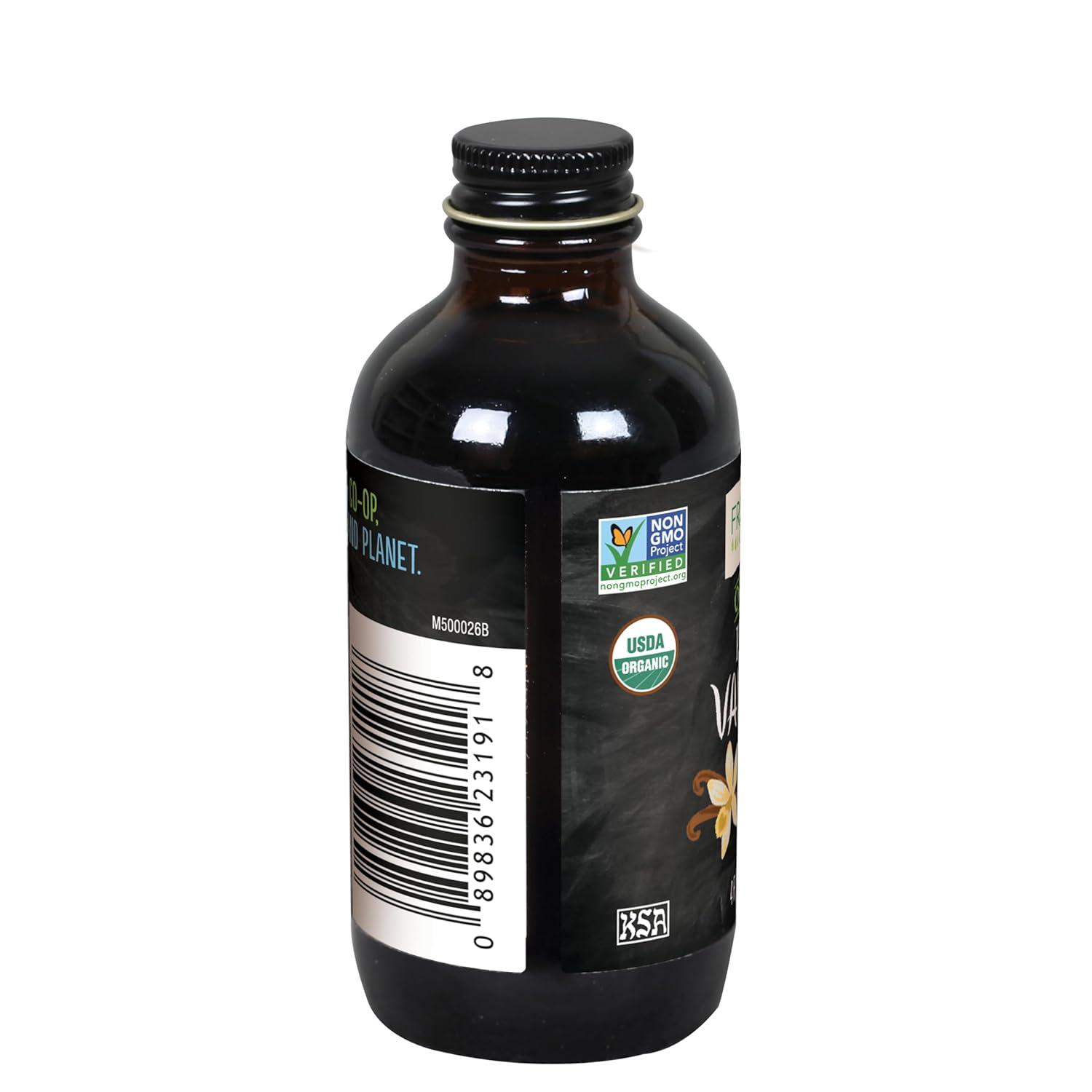 image:imageFrontier Coop Organic Pure Vanilla Flavoring 4 fl oz For Baking Homemade Coffe Syrups and Beverages4 Fl Oz Pack of 1
