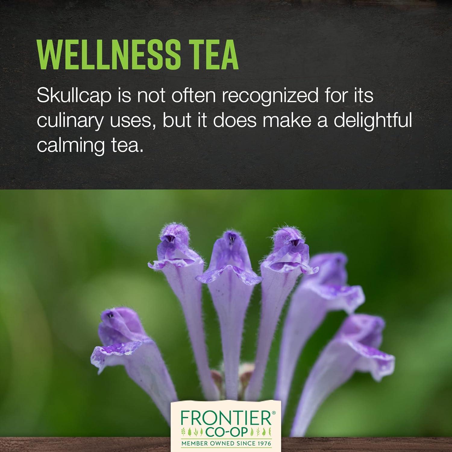 image:imageFrontier Coop Organic Scullcap Herb Cut amp Sifted Certified Organic Herbal Supplement 1lb Skullcap Herb for Tincture Tea SupplementScullcap