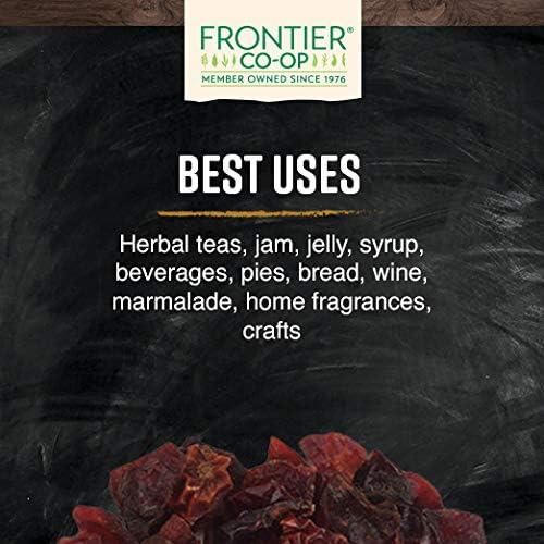 image:imageFrontier Coop Organic Seedless Rosehips Cut and Sifted 100 Natural Dried Rose Hips for Rosehip Tea Organic Powder Oil Kosher 16 Ounce Pack of 1Tangy Organic
