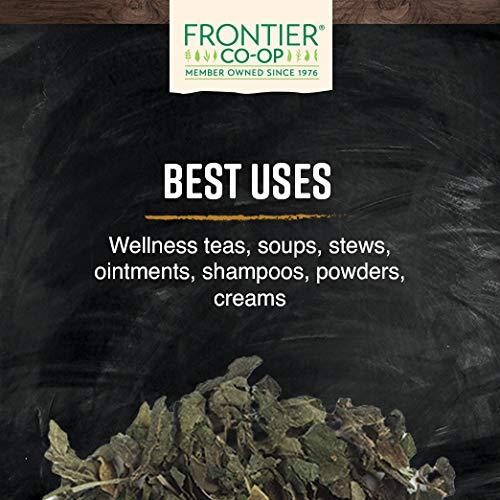 image:imageFrontier Coop Organic Stinging Nettle Leaf Cut and Sifted For Making Nettle Tea Kosher 16 Ounce Pack of 1099 Ounce Pack of 1