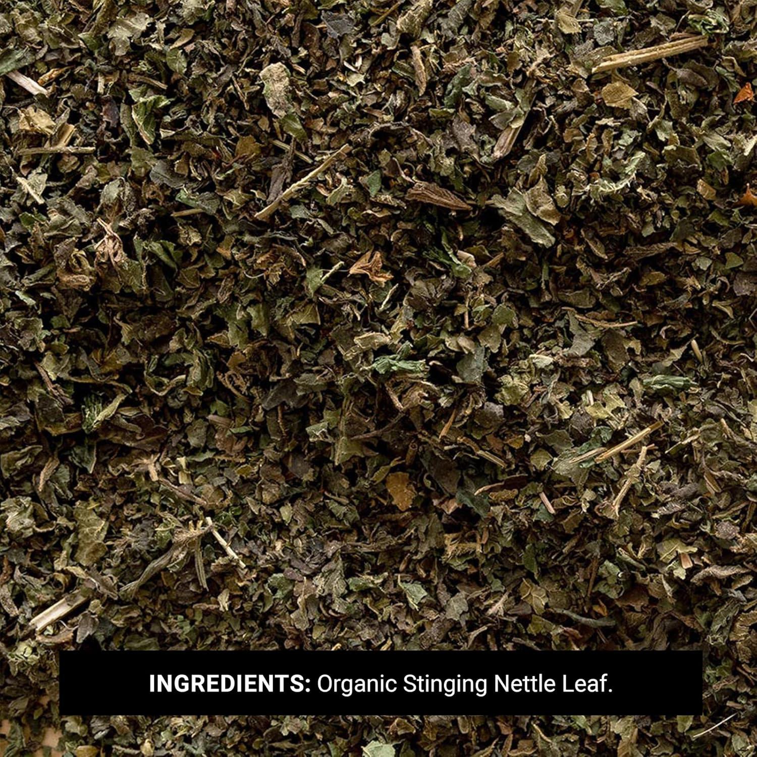 image:imageFrontier Coop Organic Stinging Nettle Leaf Cut and Sifted For Making Nettle Tea Kosher 16 Ounce Pack of 116 Ounce Pack of 1