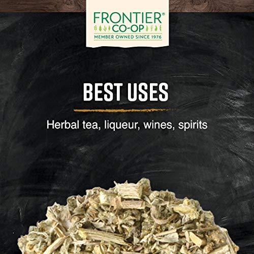 image:imageFrontier Coop Organic Wormwood Herb 1lb Bulk Bag Cut and Sifted Artemisia Absinthium Wormwood Tea and Herbal Uses Kosher