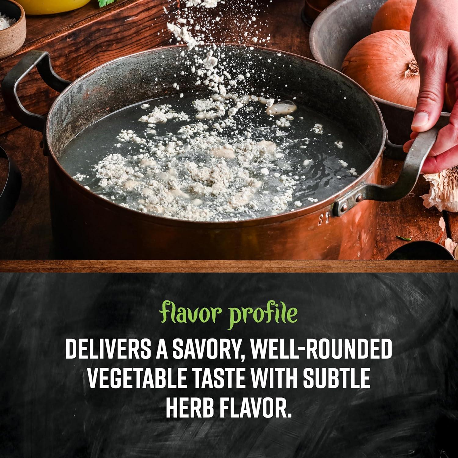 image:imageFrontier Coop Vegetable Flavored Broth Powder 1Pound Bulk Low Sodium Onion Garlic Carrot Basil Turmeric Celery SeedVegetable Broth