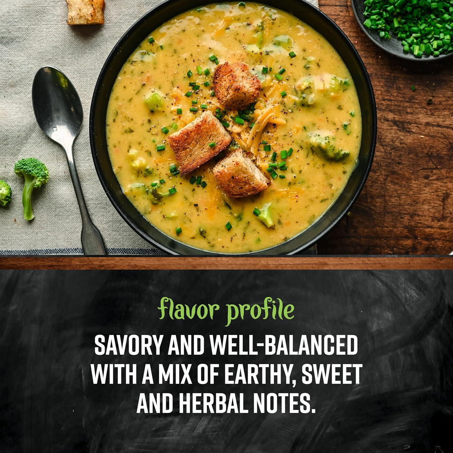 image:imageFrontier Coop Vegetable Flavored Broth Powder 1Pound Bulk Low Sodium Onion Garlic Carrot Basil Turmeric Celery SeedVegetable Soup