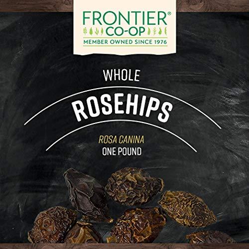 image:imageFrontier Coop Whole Rosehips 1 lb Dried Rose Hips for Rosehip Tea Powder Oil and More Bulk Wholesale 1 Pound