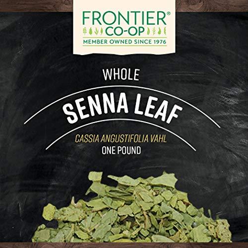 image:imageFrontier Coop Whole Senna Leaf 1lb Bulk Bag 100 Pure and Natural Perfect for Senna Leaf Tea and Herbal Use Kosher and Non Irradiated