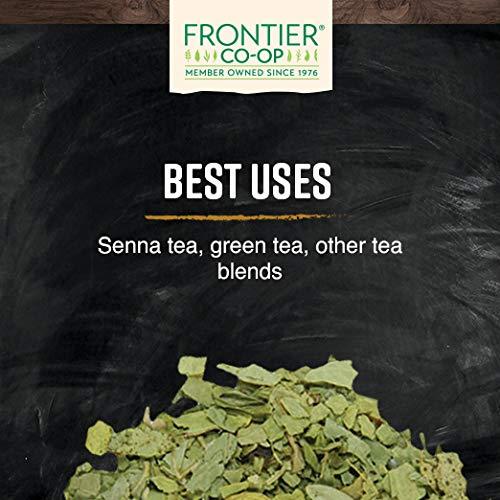 image:imageFrontier Coop Whole Senna Leaf 1lb Bulk Bag 100 Pure and Natural Perfect for Senna Leaf Tea and Herbal Use Kosher and Non Irradiated