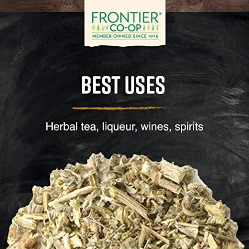 image:imageFrontier Coop Wormwood Herb Bulk Bag Cut amp Sifted Wormwood Tea and Herbal Uses Kosher 16 Ounce Pack of 1