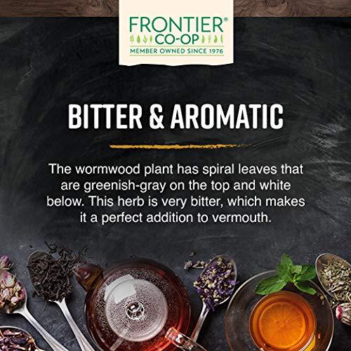 image:imageFrontier Coop Wormwood Herb Bulk Bag Cut amp Sifted Wormwood Tea and Herbal Uses Kosher 16 Ounce Pack of 1