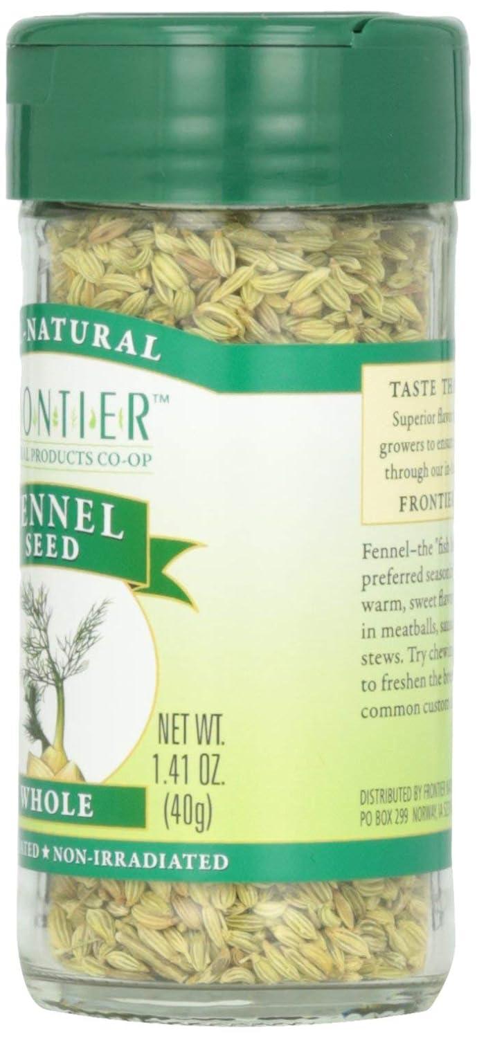 image:imageFrontier Culinary Spices Whole Fennel Seed 141Ounce Bottle141 Ounce Pack of 1