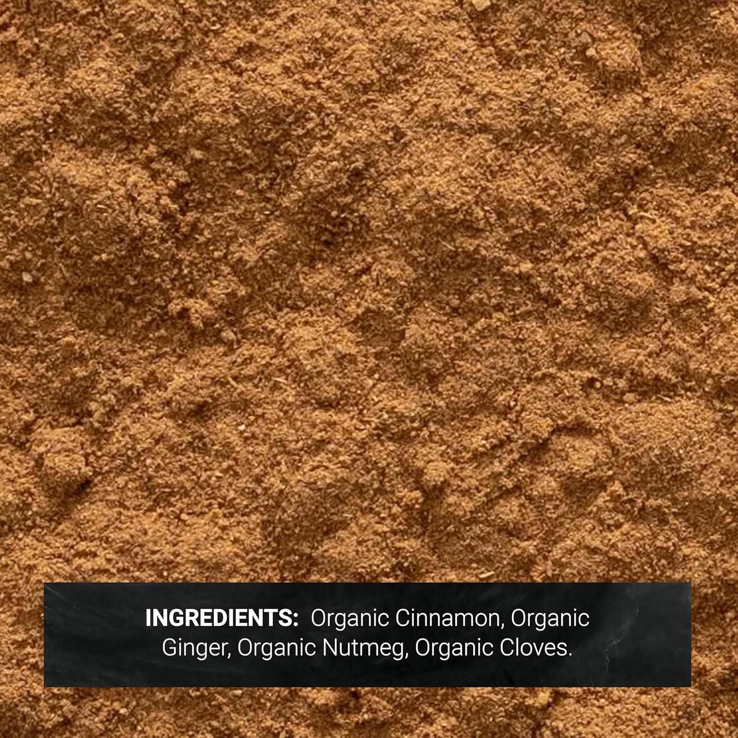 image:imageFrontier Organic Pumpkin Pie Spice 16Ounce Organic Nutmeg Cloves Ginger amp Cinnamon Enhances Tea Seasoning Kosher