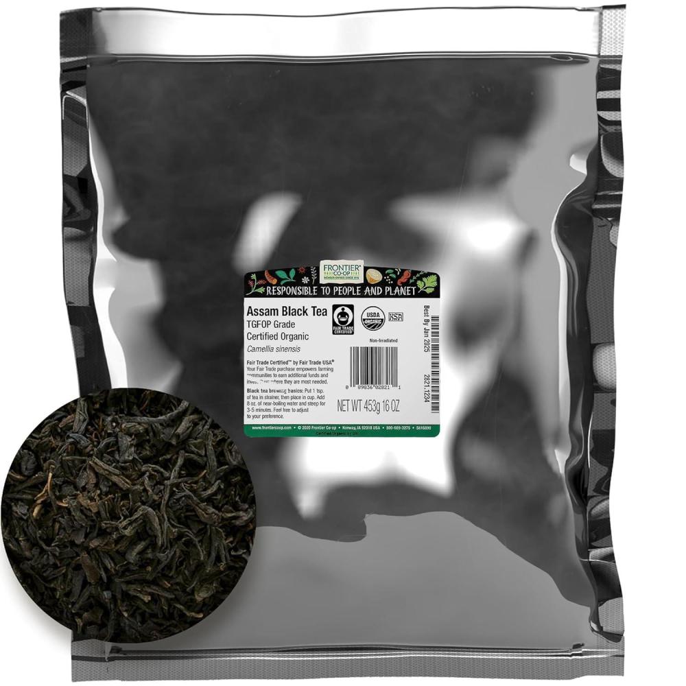image:imageFrontier Bulk Nepali Black Tea Organic 1 PoundAssam Black Tea Organic