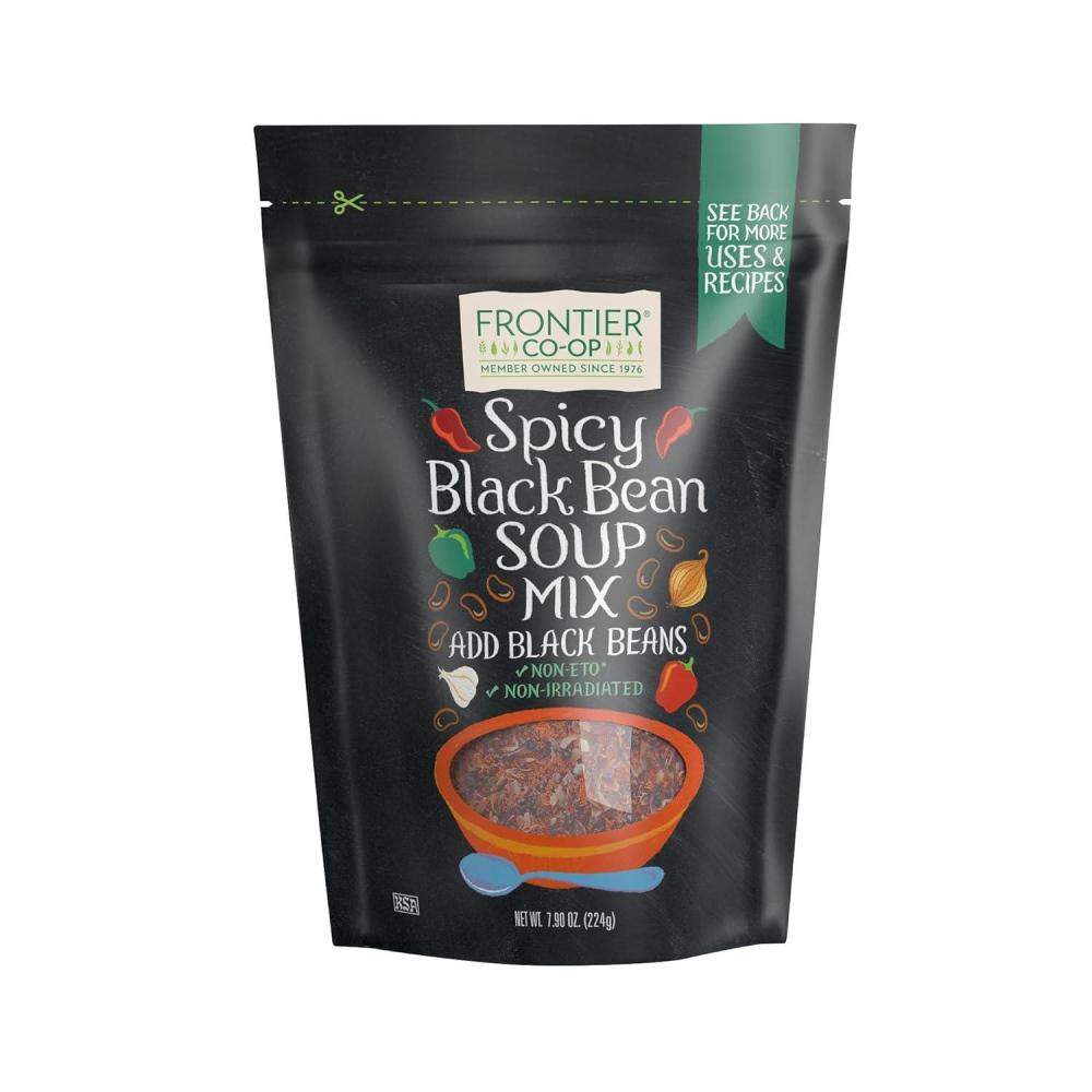 image:imageFrontier Coop Broccoli Cheddar Soup Mix 16 Oz Bulk BagBlack Bean Soup Mix