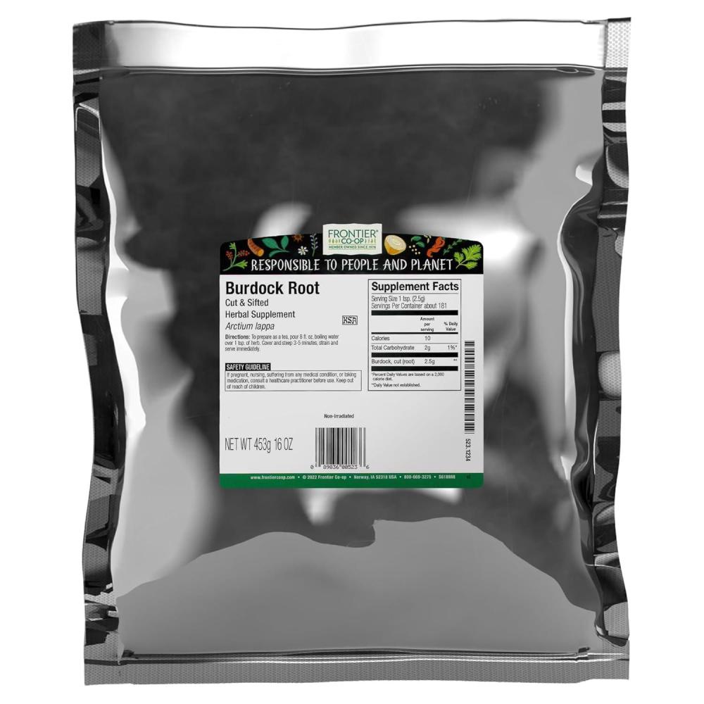 image:imageFrontier Coop Cut and Sifted Burdock Root 1lb