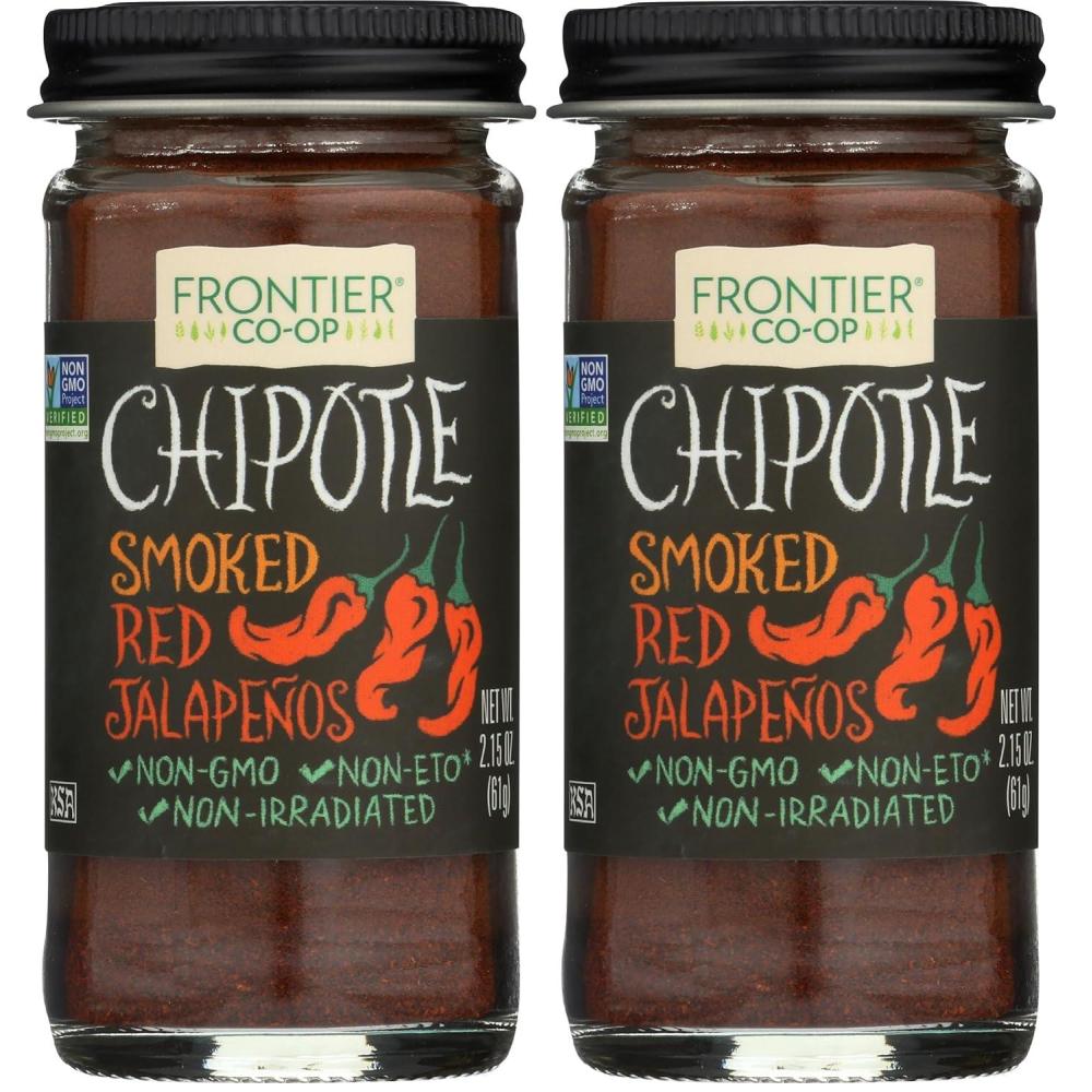 image:imageFrontier Coop Ground Chipotle Pepper Chipotle Powder Seasoning 215 Ounce Pack of 1215 Ounce Pack of 2