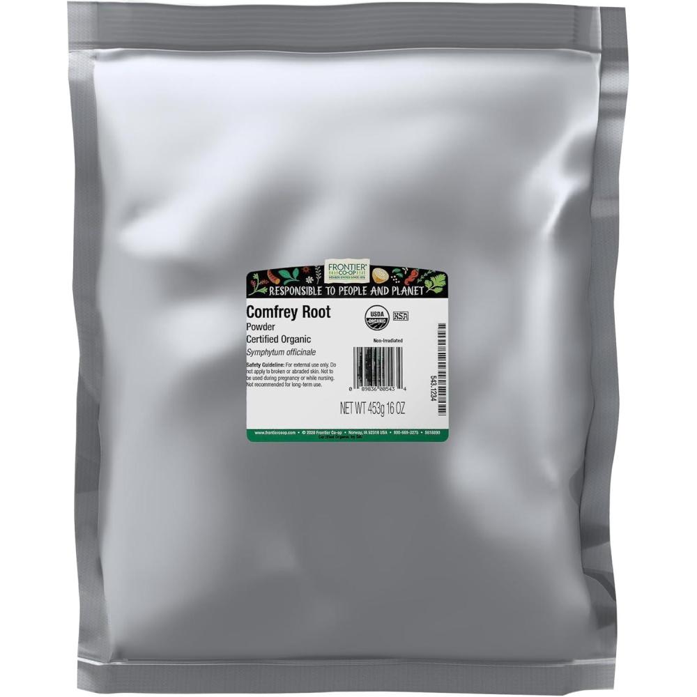 image:imageFrontier Coop Organic Comfrey Root Powder 16 Ounce