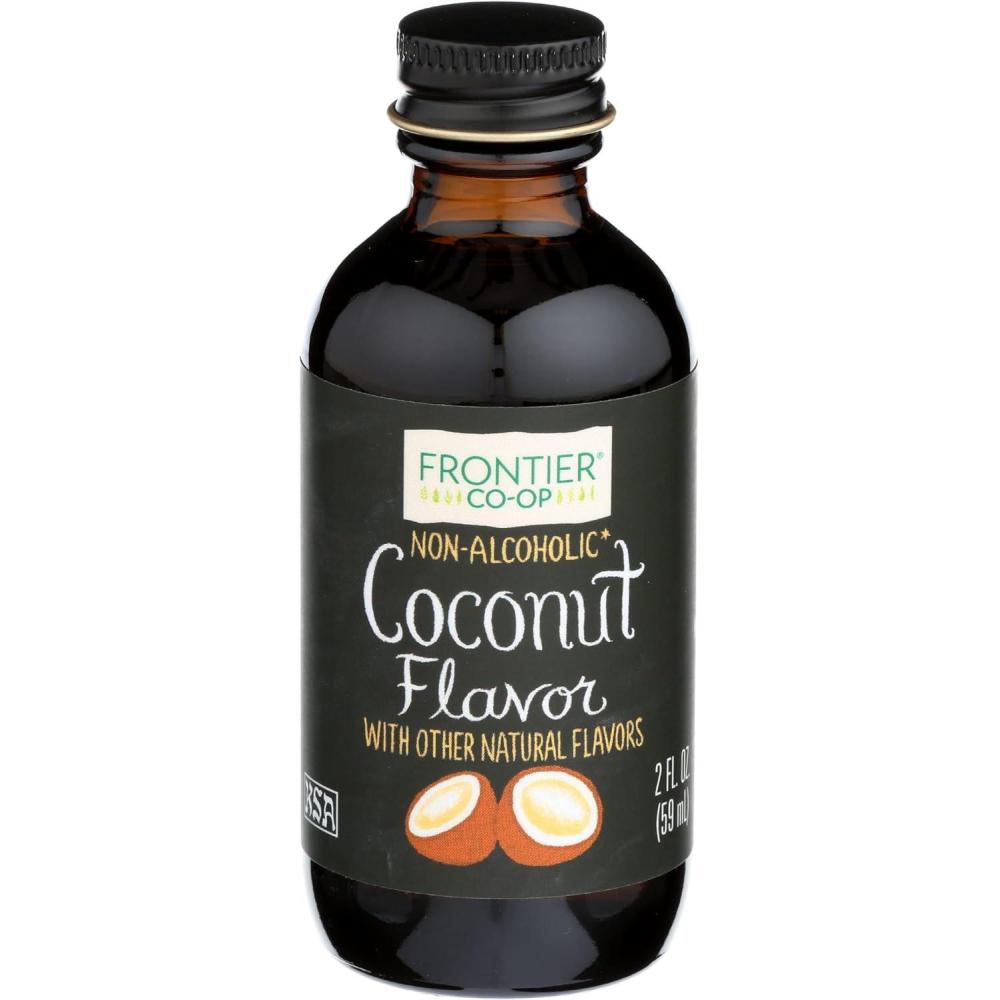 image:imageFrontier Coop Organic Peppermint Flavor 2 Ounce Glass Jar NonAlcoholic Great for Baking Coffee and MoreCoconut
