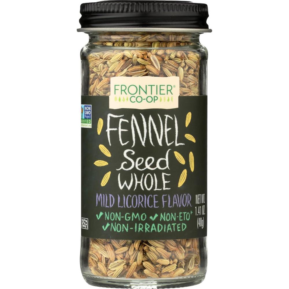 image:imageFrontier Culinary Spices Whole Fennel Seed 141Ounce Bottle141 Ounce Pack of 1