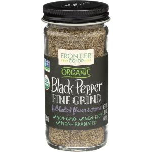 image:imageFrontier Coop Medium Ground Black Pepper 1pound Bulk Bag Fullbodied Flavor and Aroma KosherOrganic Fine Ground Black Pepper