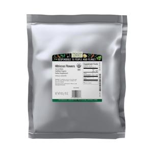 image:imageFrontier Coop Organic Hibiscus Flowers 16 Ounce Sun Dried Bright Red Color Fruity Flavor Non Irradiated Non ETO Kosher