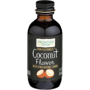 image:imageFrontier Coop Organic Peppermint Flavor 2 Ounce Glass Jar NonAlcoholic Great for Baking Coffee and MoreCoconut
