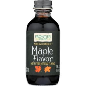 image:imageFrontier Coop Organic Peppermint Flavor 2 Ounce Glass Jar NonAlcoholic Great for Baking Coffee and MoreMaple Flavor