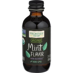 image:imageFrontier Coop Organic Peppermint Flavor 2 Ounce Glass Jar NonAlcoholic Great for Baking Coffee and MoreMint Flavor Organic